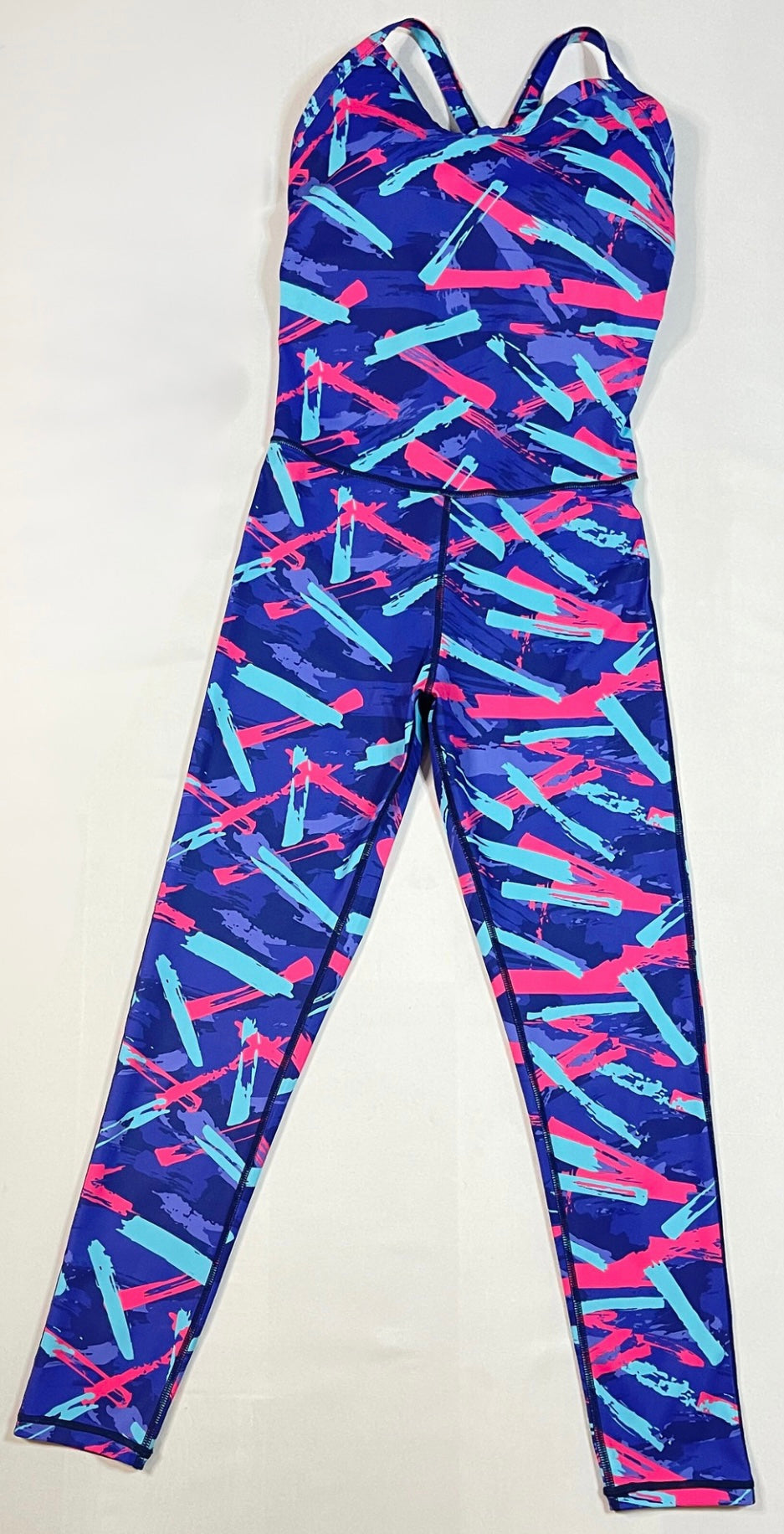 Sportsgirl Cross Strap Print Jumpsuit Bahddy