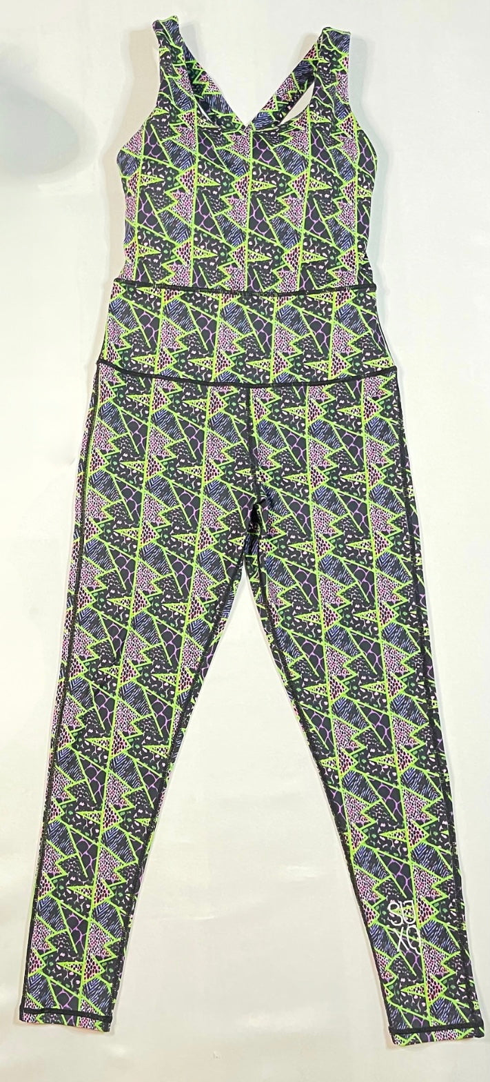 Sportsgirl Leopard Print 1 Piece Outfit Jumpsuit Ziggy Feline