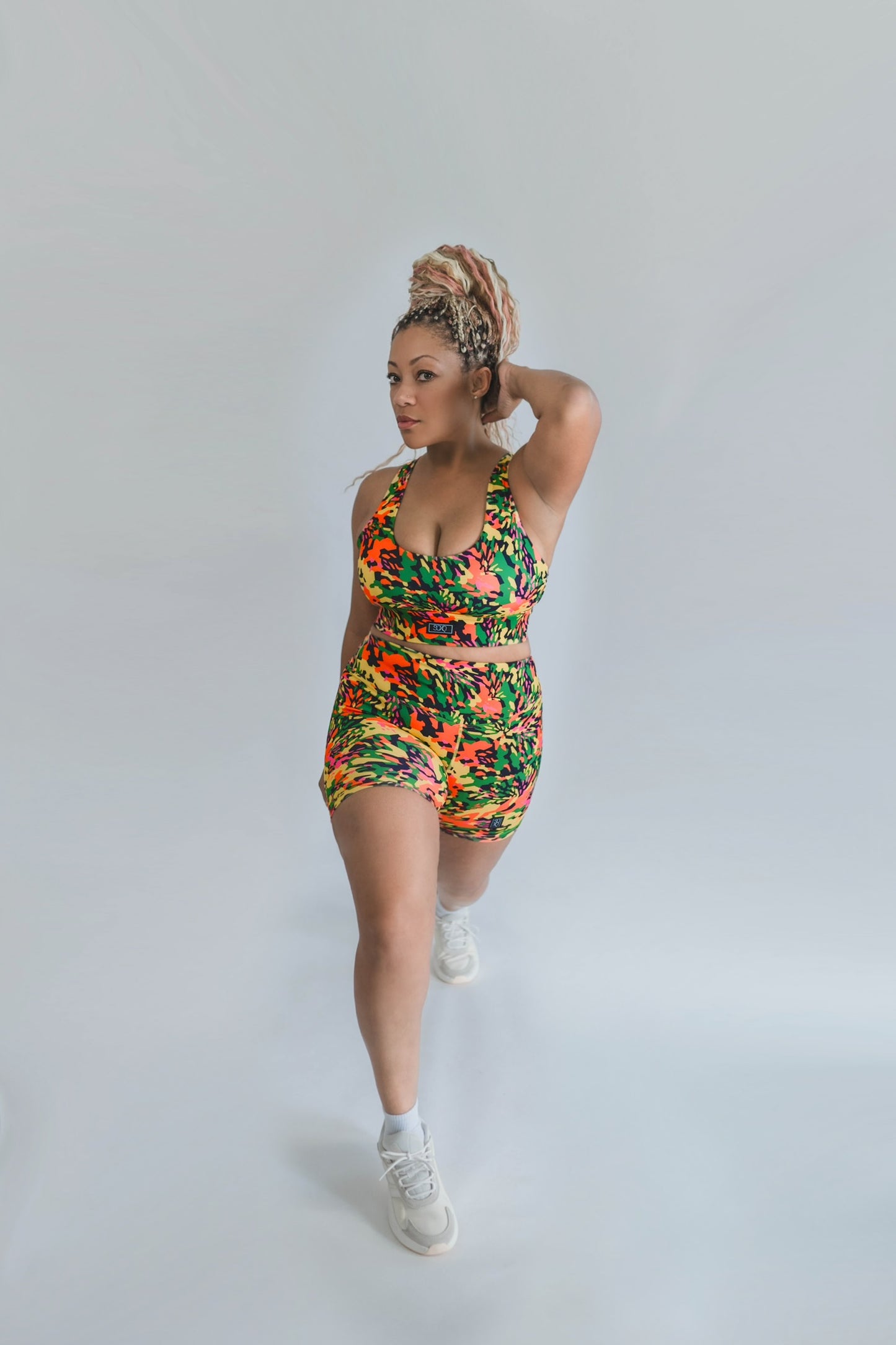 Tropic Curvy High-Waisted Shaper Shorts