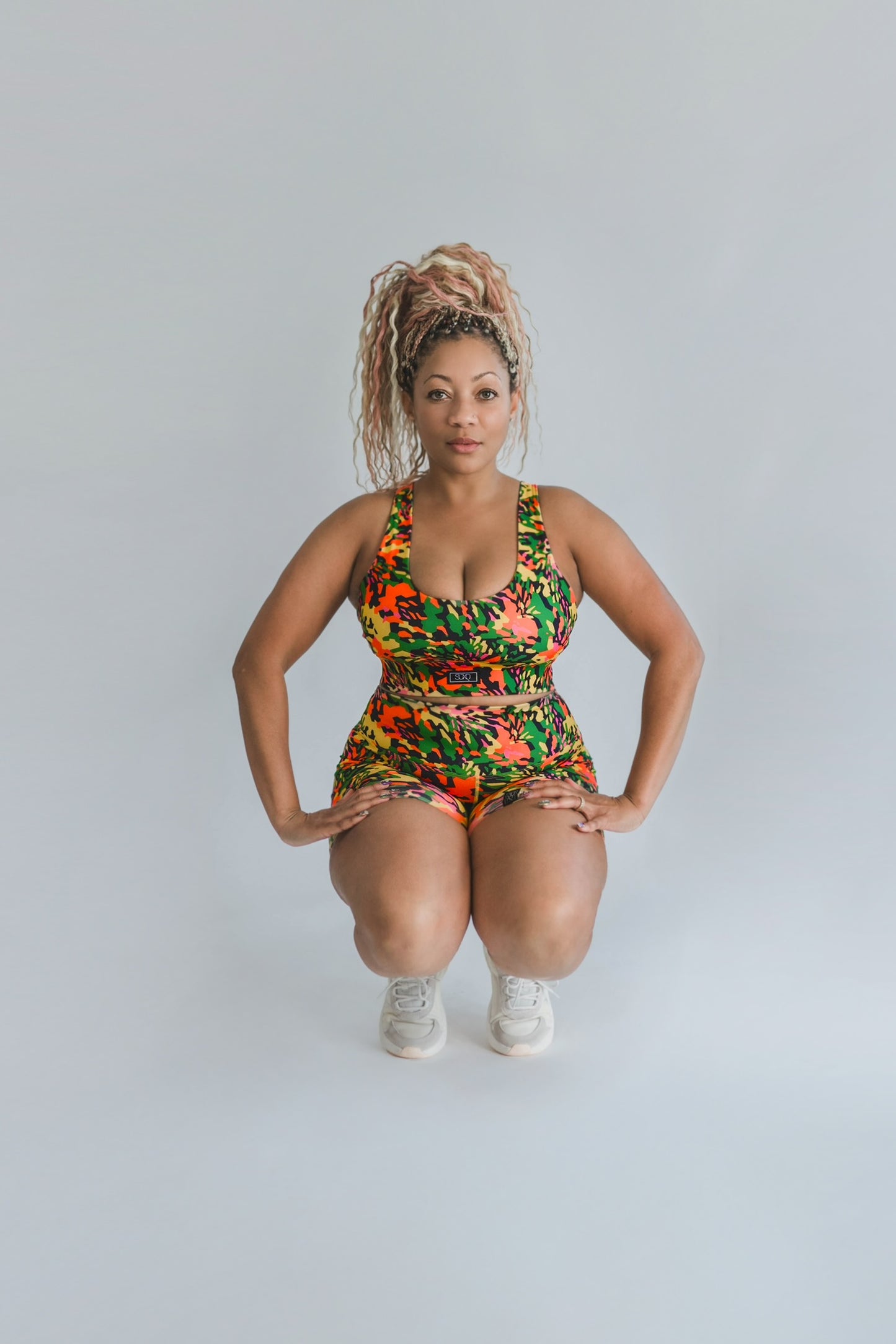 Tropic Curvy High-Waisted Shaper Shorts