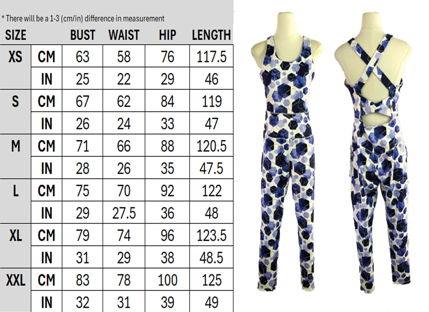 Hexi 2.0 Curvy Women Fitted Jumpsuit