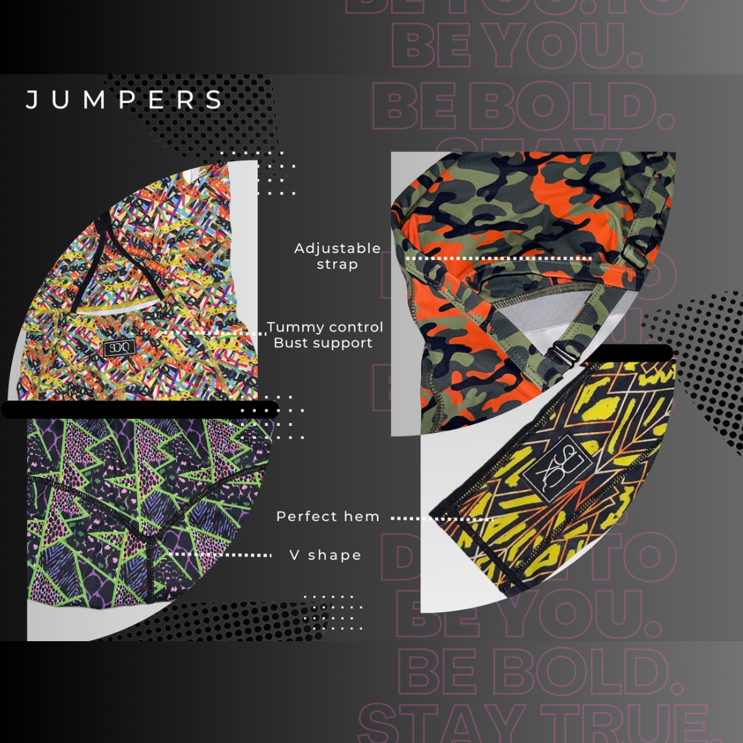 Sportwear 1 Piece Cross Strap Print Jumpsuit Camo Classic