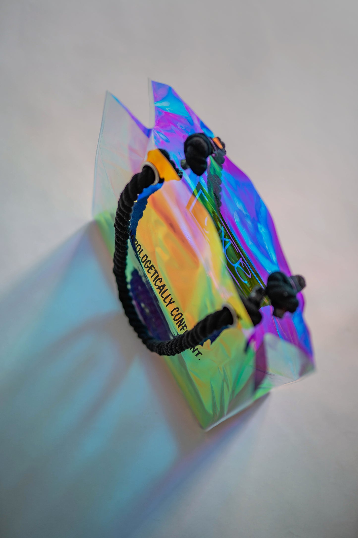 Holographic Transparent Pouch Bag