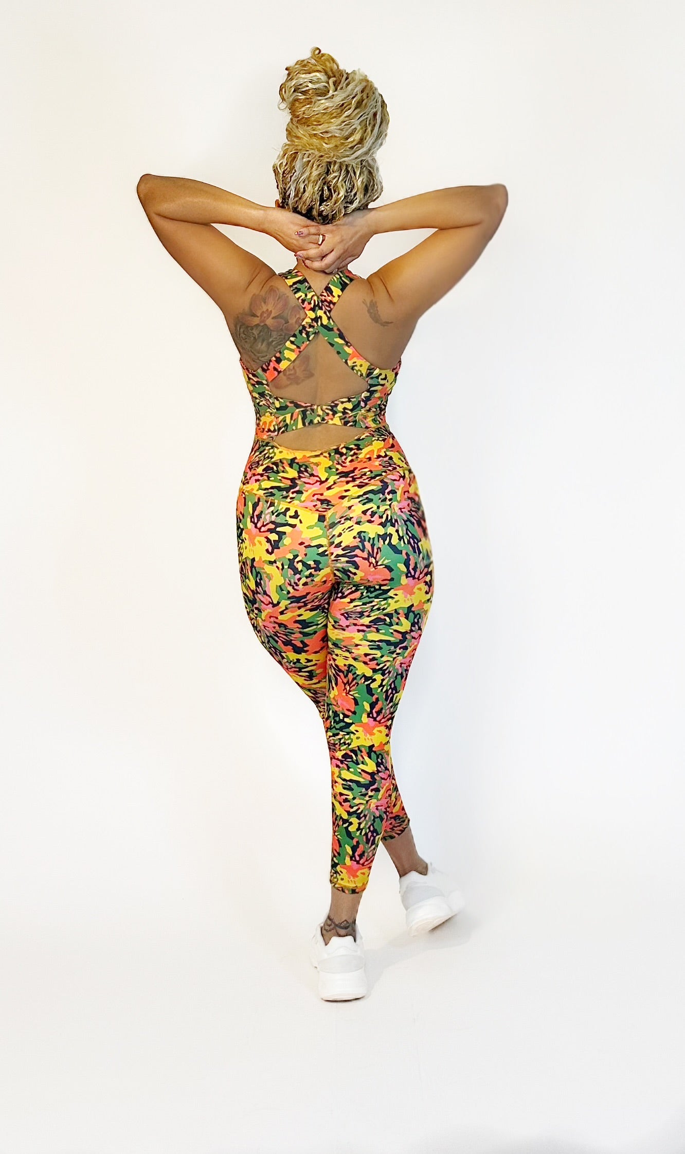 Tropic Curvy Form Fitting Jumpsuit