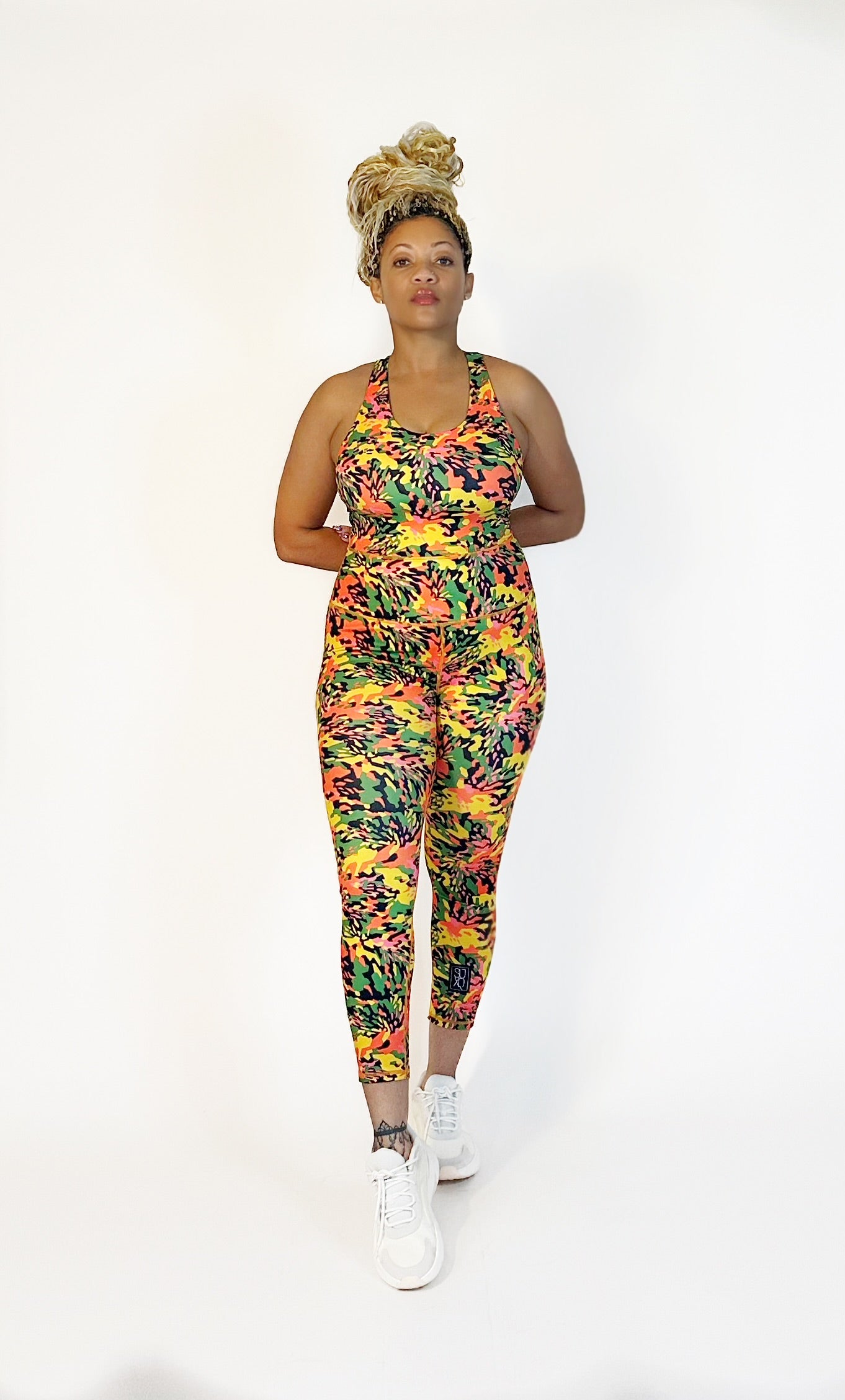 Tropic Curvy Form Fitting Jumpsuit