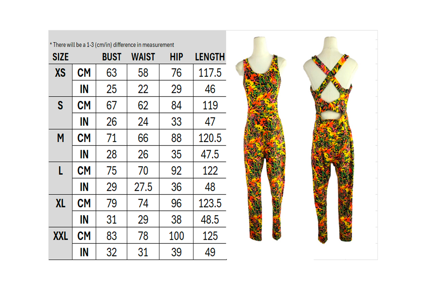 Tropic Curvy Form Fitting Jumpsuit